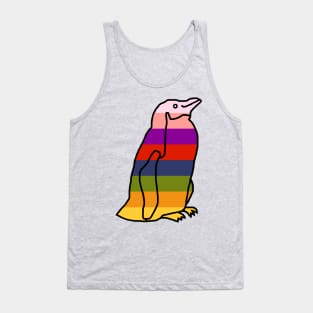 Rainbow Penguin Tank Top